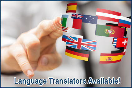 During the conference, Language Translators will be provided