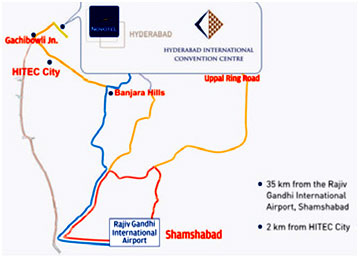 Cosmetology & Cosmetics conference and exhibition 2012 - Location/Directions/Map